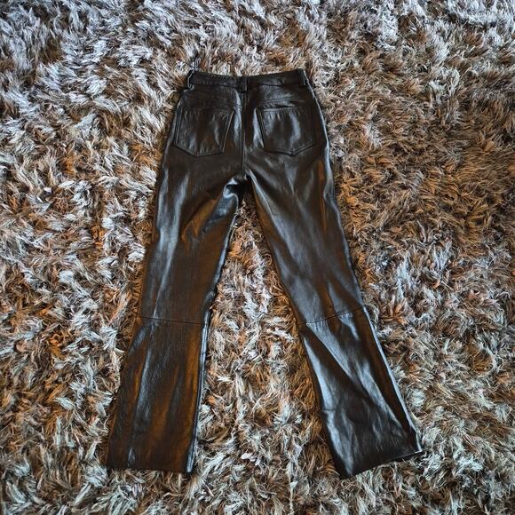 Vintage Wilsons 100% Leather Straight Leg Pants - Picture 7 of 10